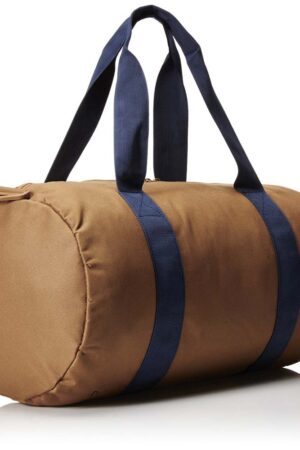 Herschel Leather Duffle Bag In Brown Color